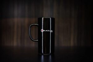 20 oz. Imola Black Ceramic Mugs