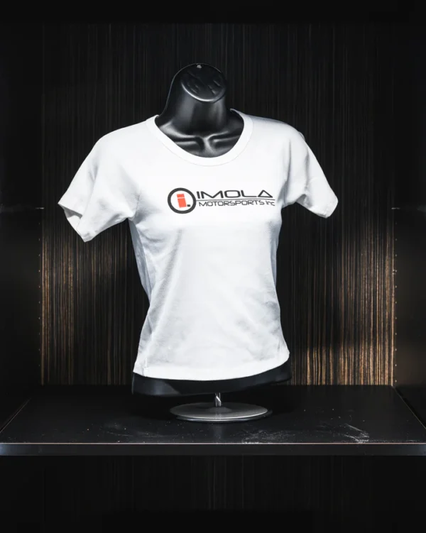 Imola Women's Crop T-Shirt - Black or White - Image 3